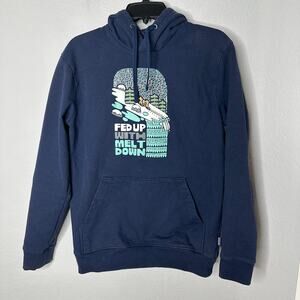 Patagonia Uprisal Hoodie Adult Small Blue Fed Up with Melt Down Hoodie